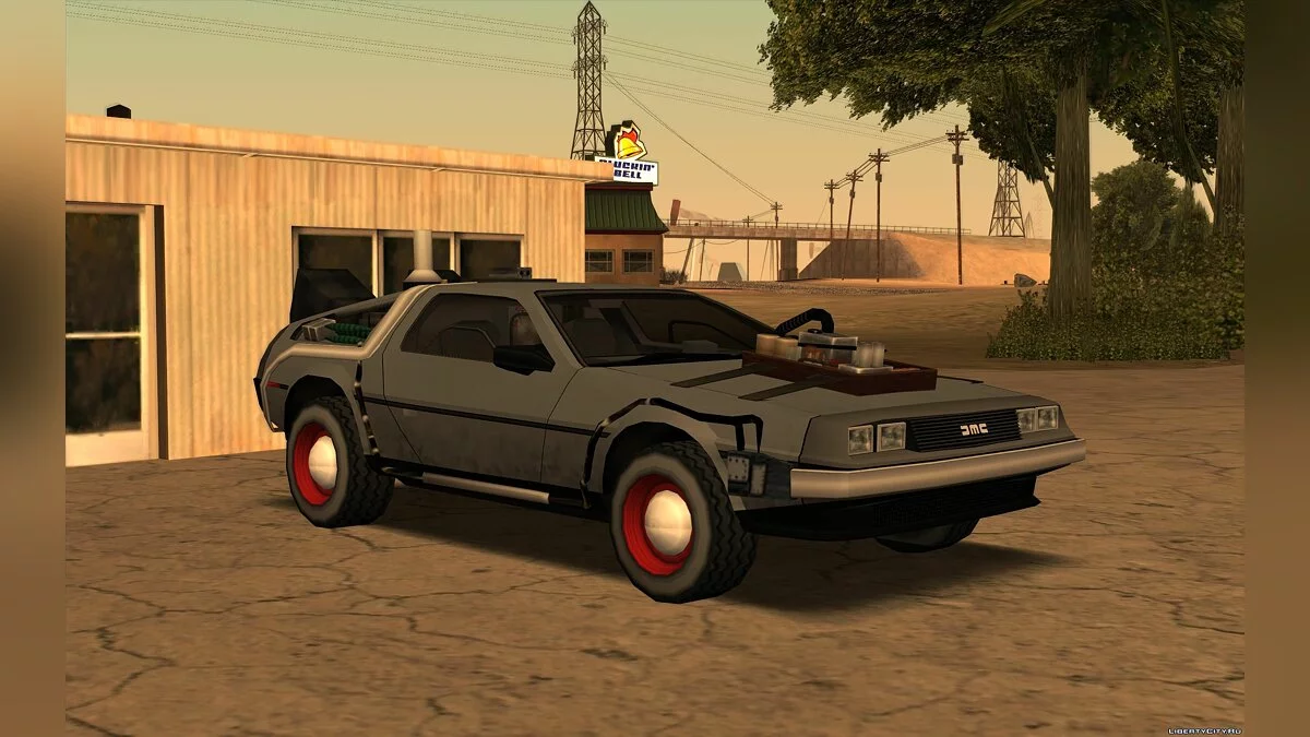 DMC Delorean '81 Back To The Future Pack / GTA San Andreas