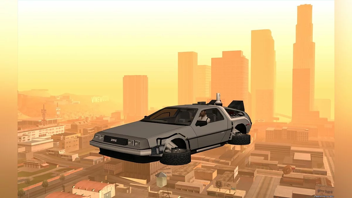 DMC Delorean '81 Back To The Future Pack / GTA San Andreas