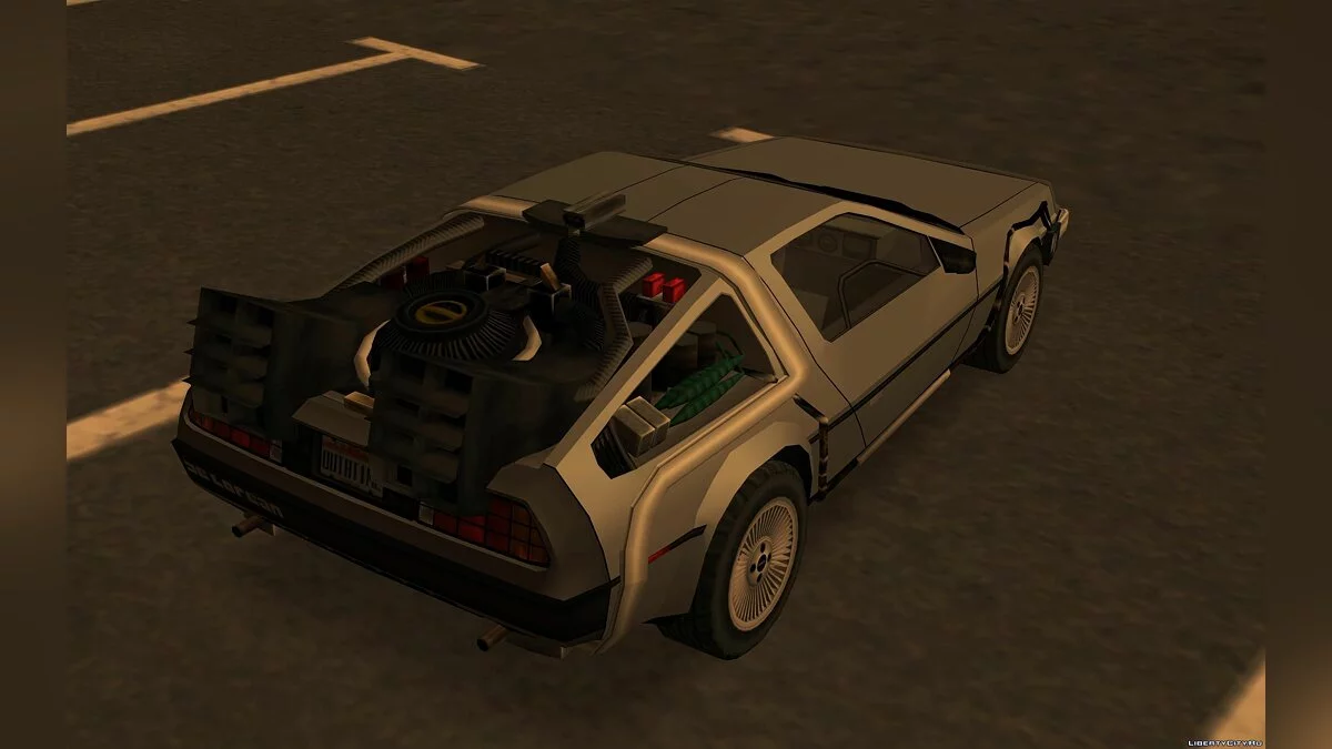 DMC Delorean '81 Back To The Future Pack / GTA San Andreas