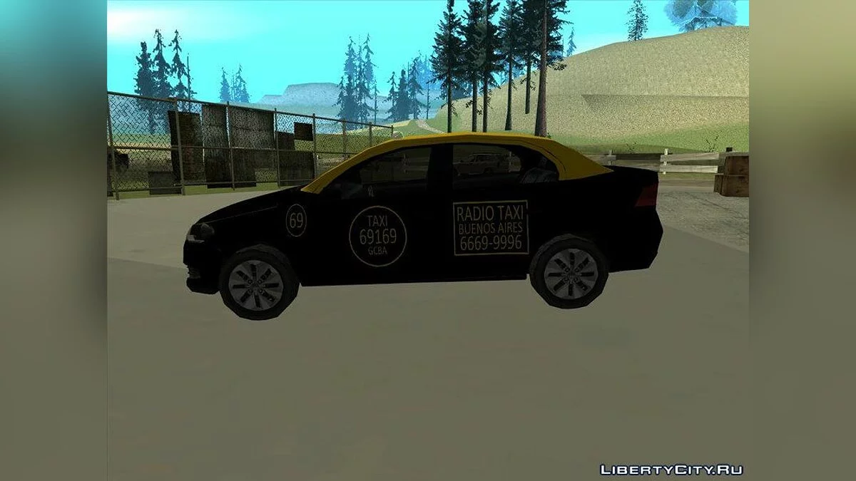 Volkswagen Voyage G6 Taxi Buenos Aires / GTA San Andreas