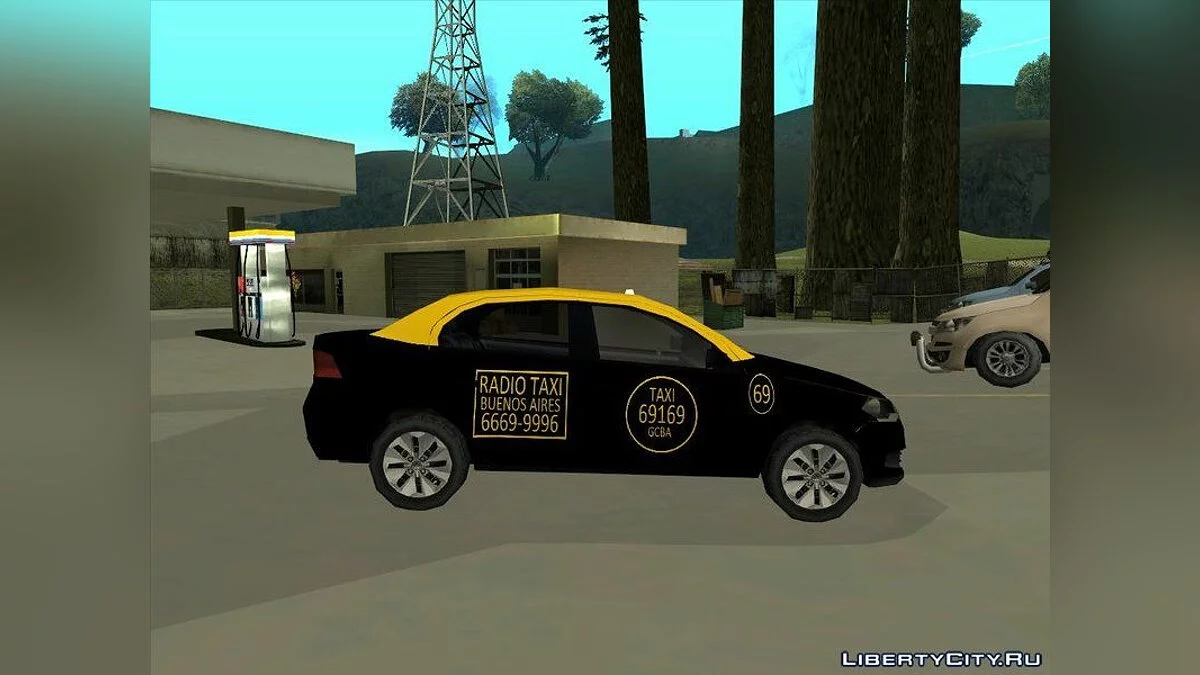 Volkswagen Voyage G6 Taxi Buenos Aires / GTA San Andreas