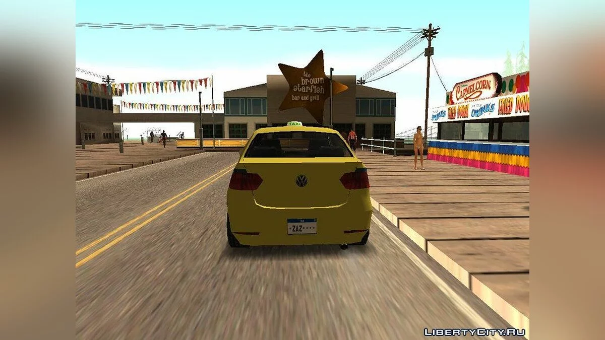 Volkswagen Voyage G6 Taxi Rio de Janeiro / GTA San Andreas