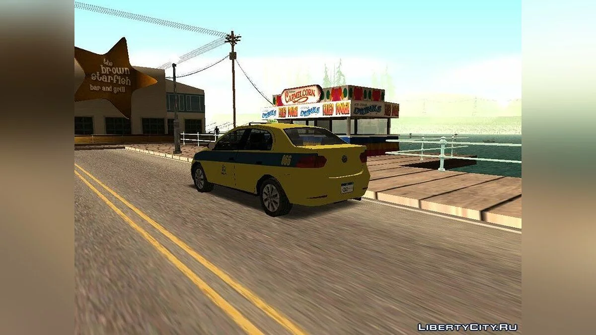 Volkswagen Voyage G6 Taxi Rio de Janeiro / GTA San Andreas