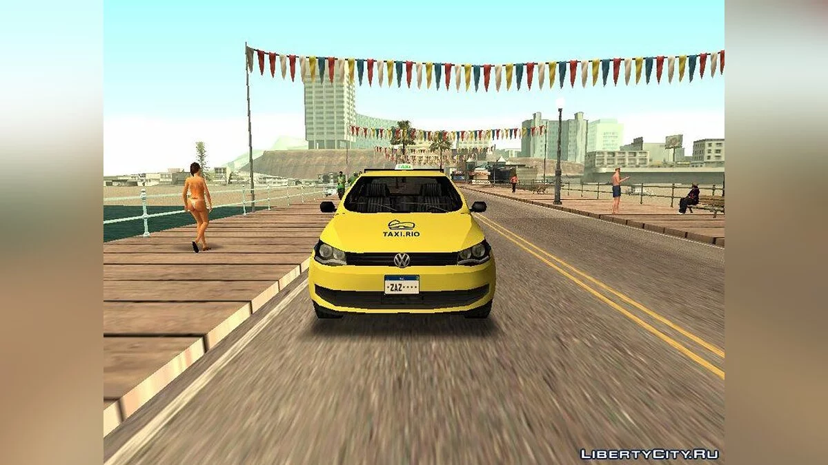 Volkswagen Voyage G6 Taxi Rio de Janeiro / GTA San Andreas