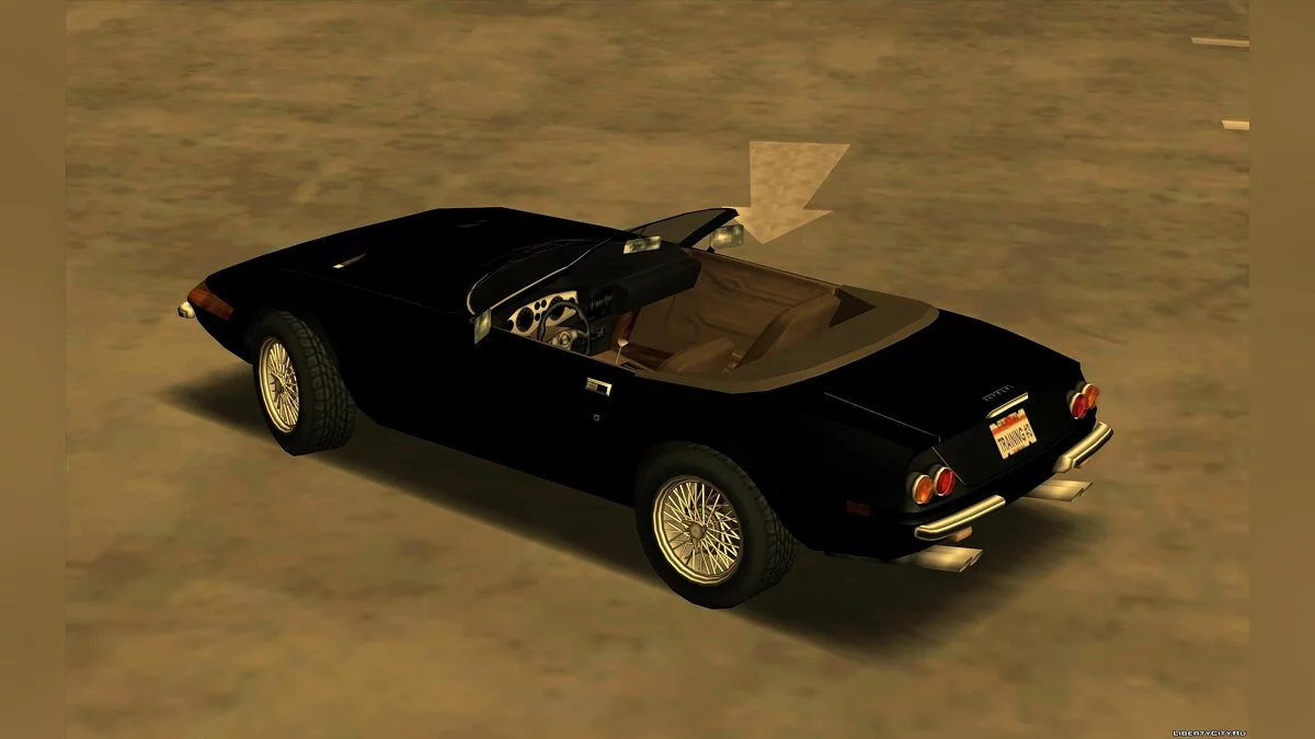 Ferrari 365 GTS/4 Daytona Spyder Replica McBurnie '76 / GTA San Andreas