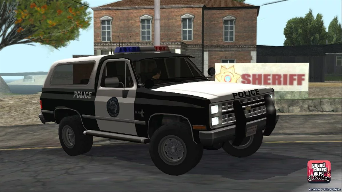 1986 Chevrolet Blazer K5 Police LQ / GTA San Andreas