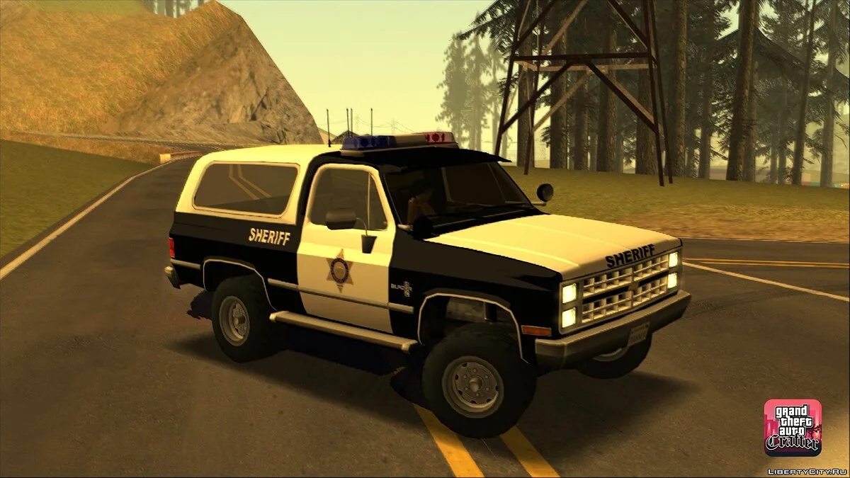 1986 Chevrolet Blazer K5 Police LQ / GTA San Andreas