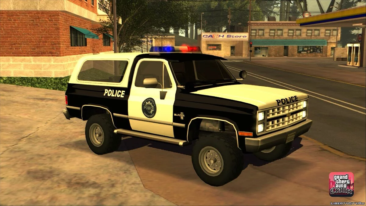 1986 Chevrolet Blazer K5 Police LQ / GTA San Andreas