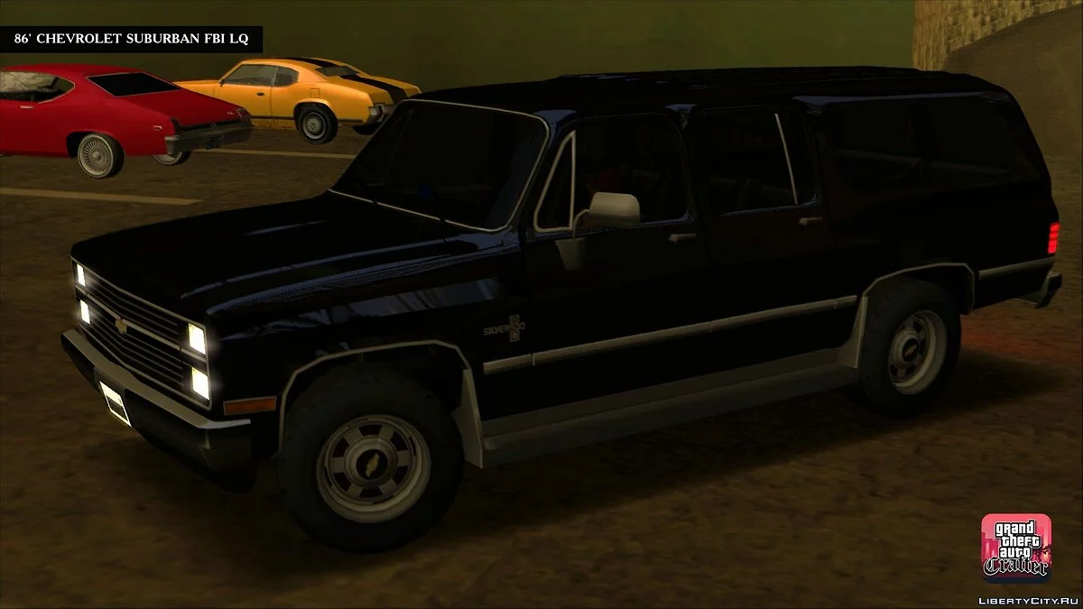 1986 Chevrolet Suburban FBI LQ / GTA San Andreas