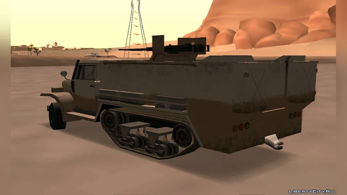 GTAV Bravado Half-Track [SA Style] / GTA San Andreas
