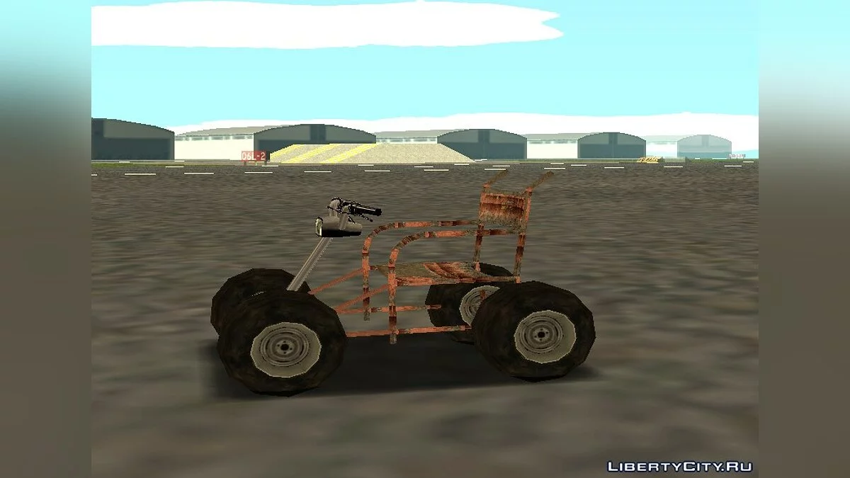 Переделанное инвалидное кресло / GTA San Andreas