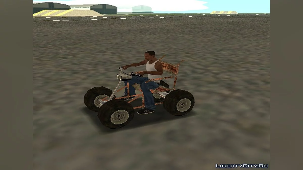 Переделанное инвалидное кресло / GTA San Andreas