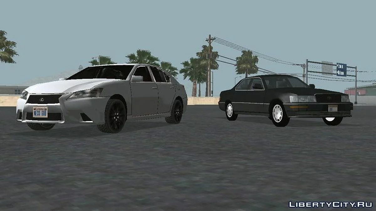 2012 Lexus GS350 F Sport (Стиль SA) / GTA San Andreas