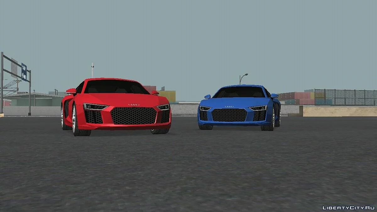 Audi R8 V10 Plus Coupe  2016 / GTA San Andreas