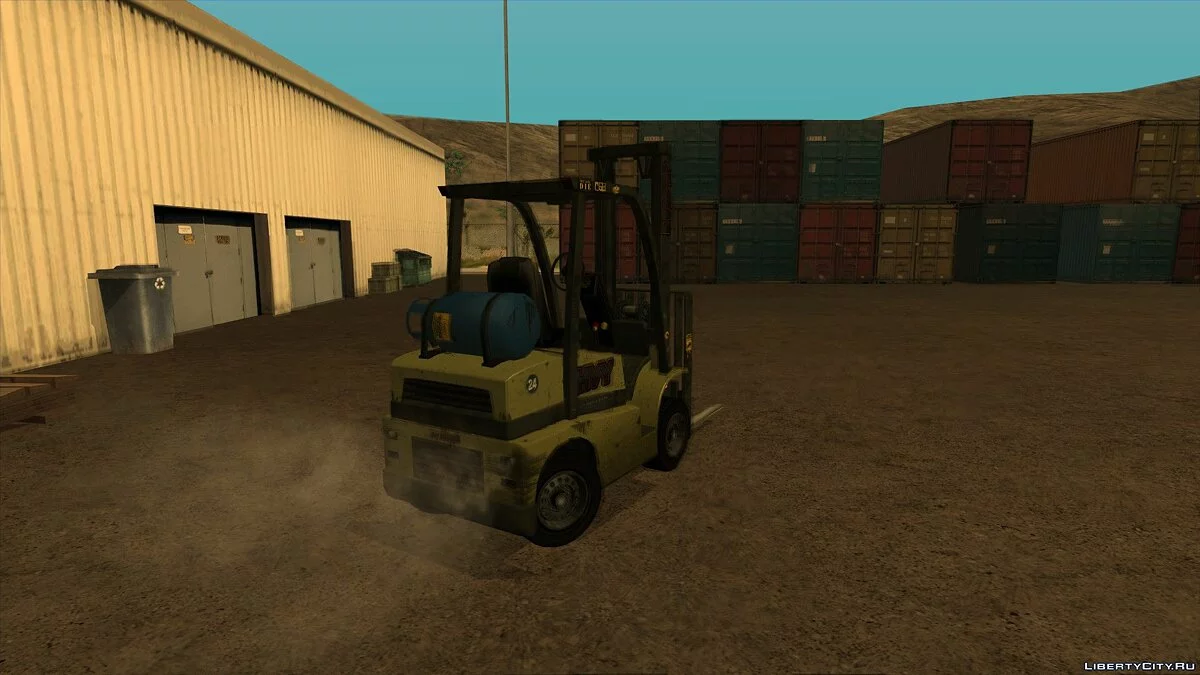 Погрузчик из GTA 5 / GTA San Andreas
