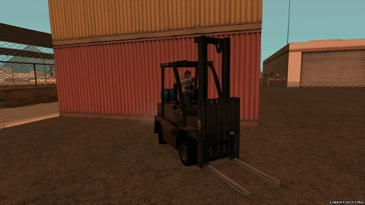 Погрузчик из GTA 5 / GTA San Andreas