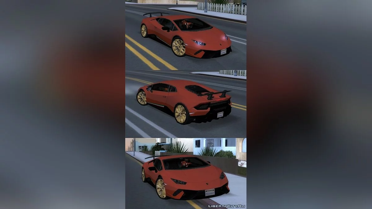 2017 Lamborghini Huracan LP640-4 Performante (SA Style) / GTA San Andreas