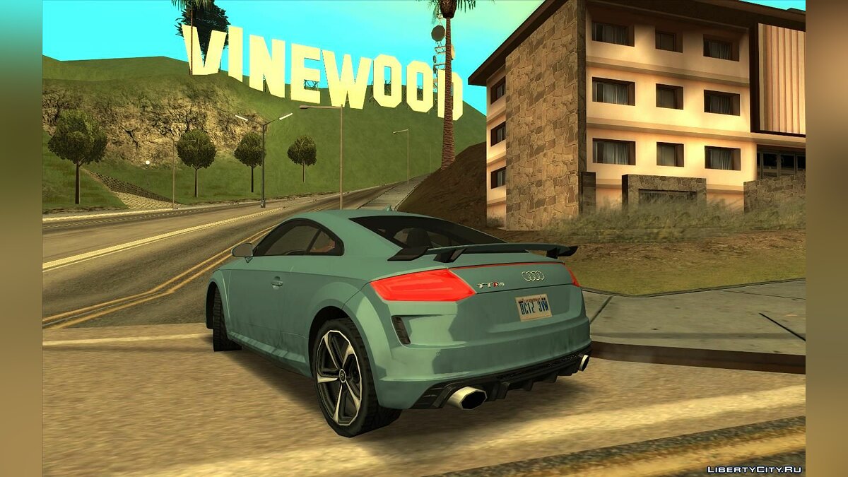 Скачать Audi TTS Quatro 2019 low poly для GTA San Andreas