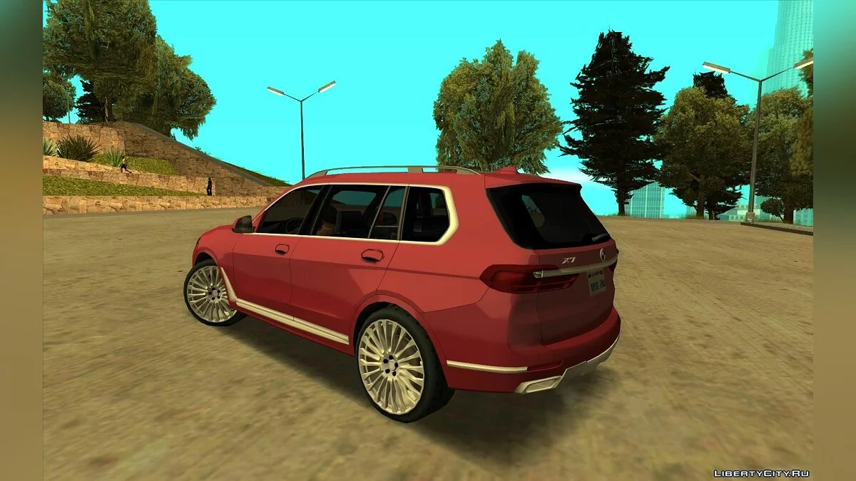 BMW X7 2020 low poly / GTA San Andreas