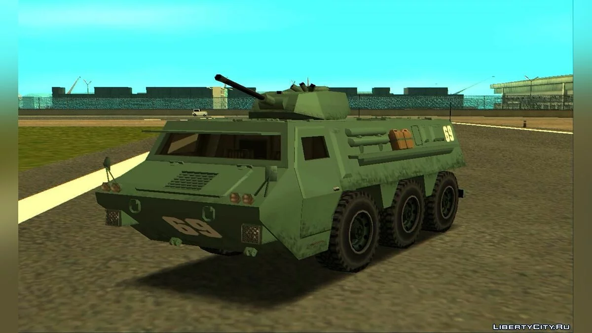 GTA III BETA APC [SA Style] / GTA San Andreas
