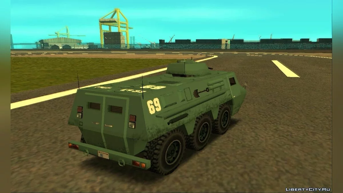 GTA III BETA APC [SA Style] / GTA San Andreas