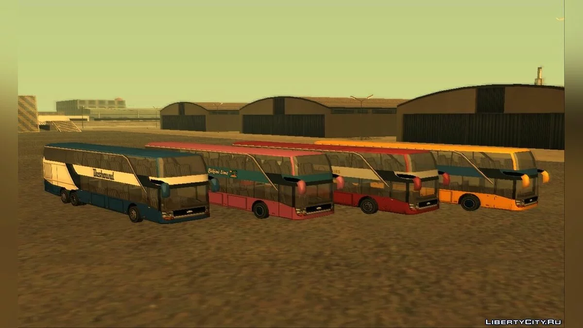Brute Manticore Double Decker Bus / GTA San Andreas