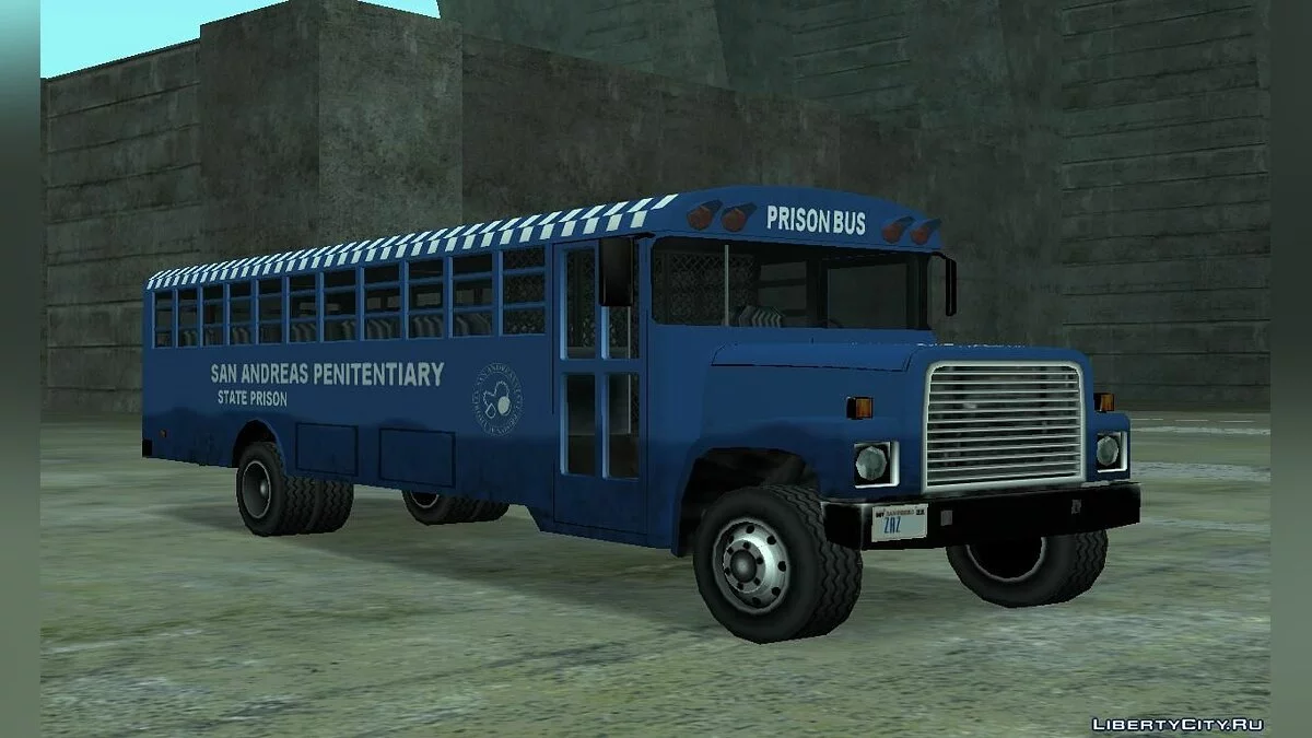 Brute School Bus & Brute Prison Bus '80 / GTA San Andreas