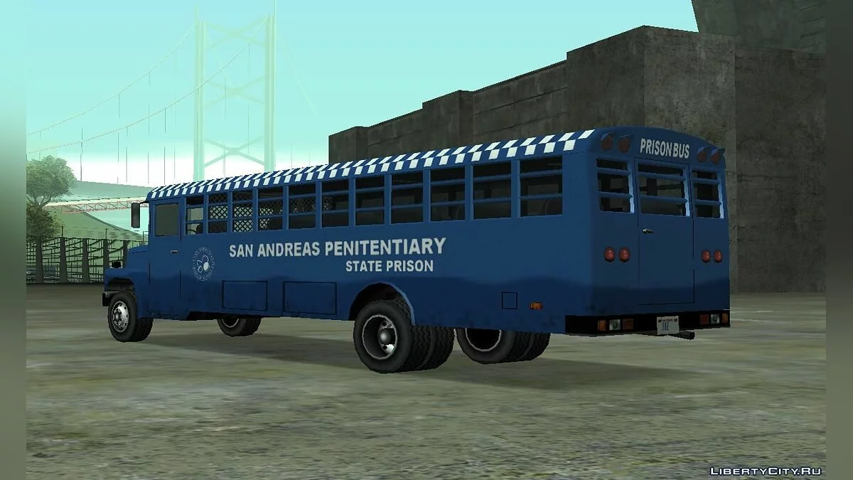Brute School Bus & Brute Prison Bus '80 / GTA San Andreas