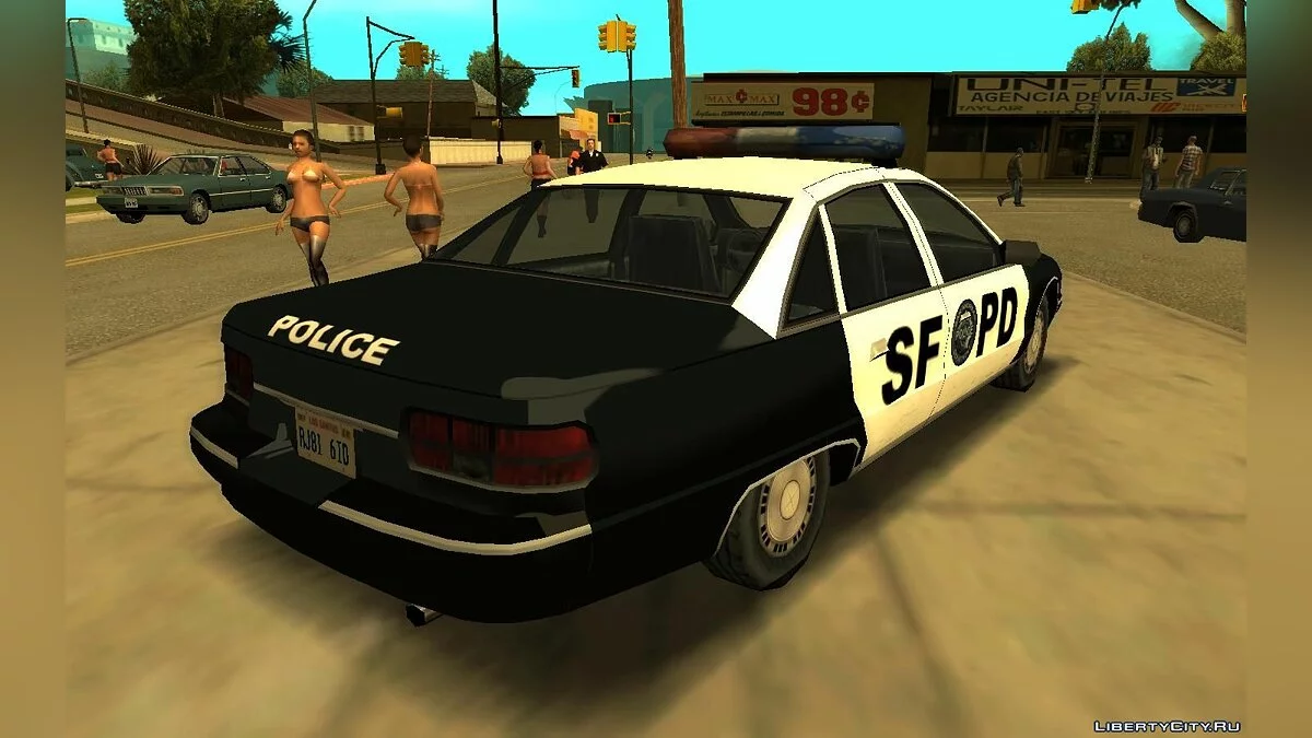 Chevrolet Caprice 1993 SFPD (San Andreas стиль) / GTA San Andreas