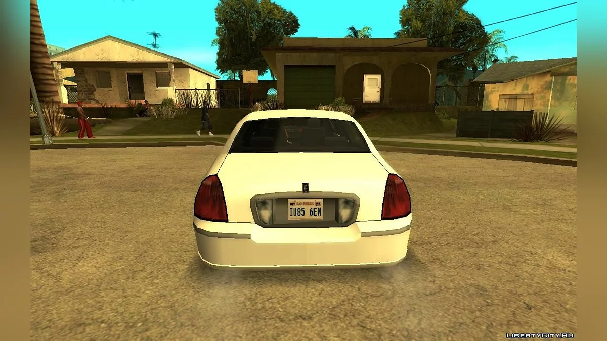 Limousine Lincoln Town Car V2 Lowpoly / GTA San Andreas