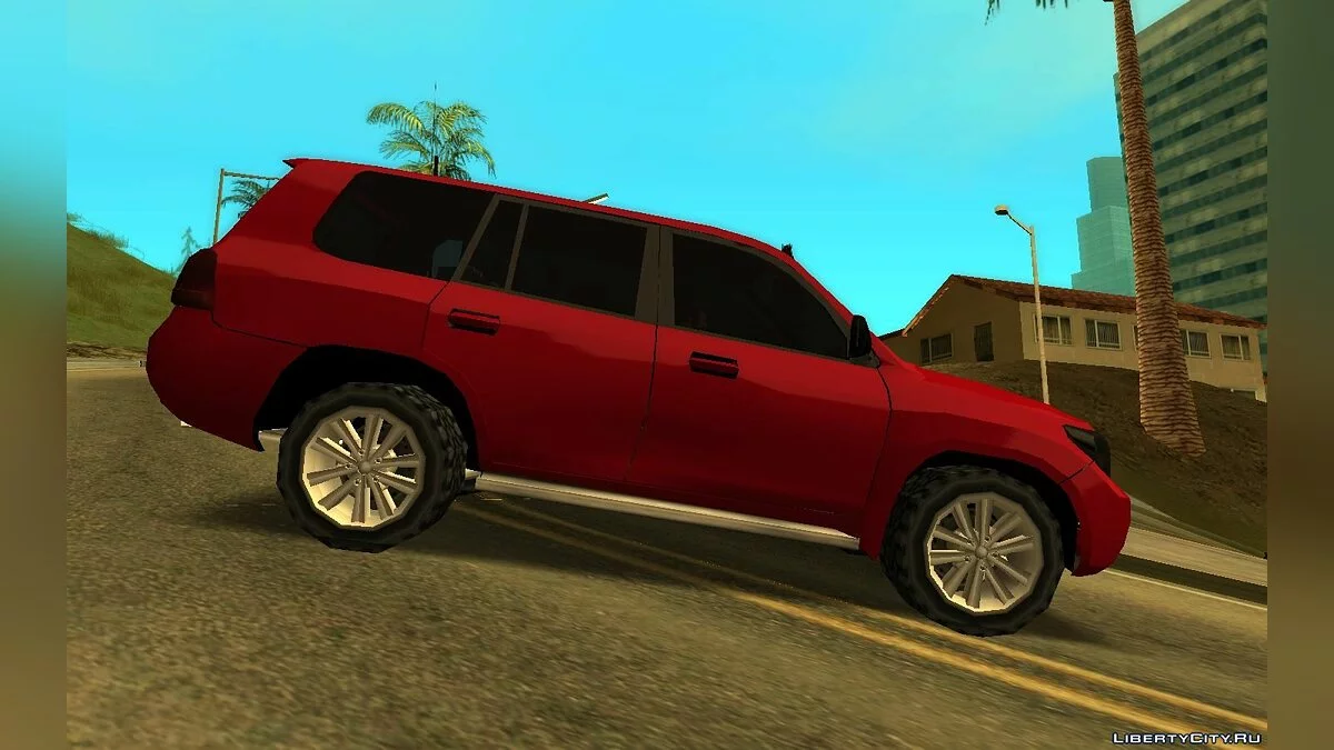 Toyota Land Cruiser 2011 Lowpoly / GTA San Andreas