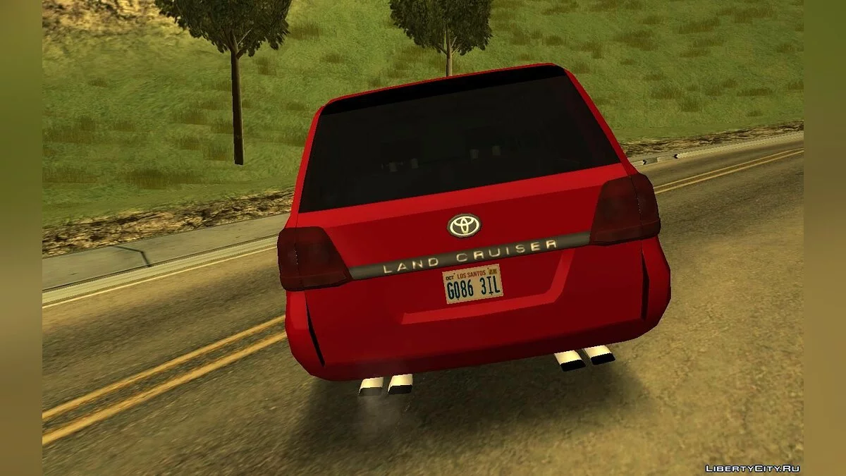Toyota Land Cruiser 2011 Lowpoly / GTA San Andreas