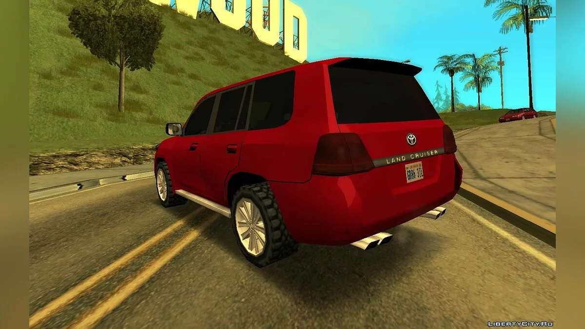 Toyota Land Cruiser 2011 Lowpoly / GTA San Andreas