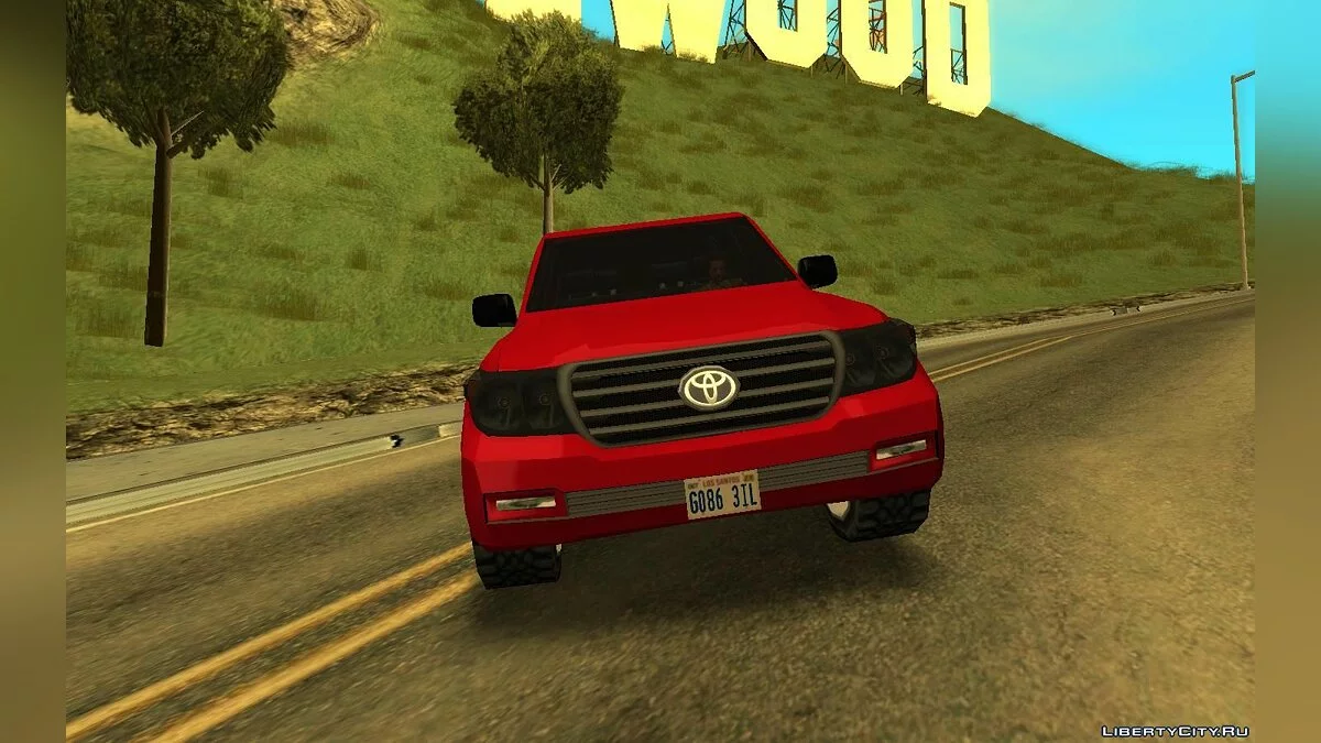 Toyota Land Cruiser 2011 Lowpoly / GTA San Andreas