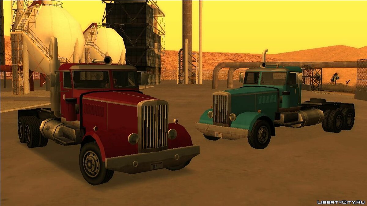 Скачать MTL Cerberus semi truck [SA Style] для GTA San Andreas