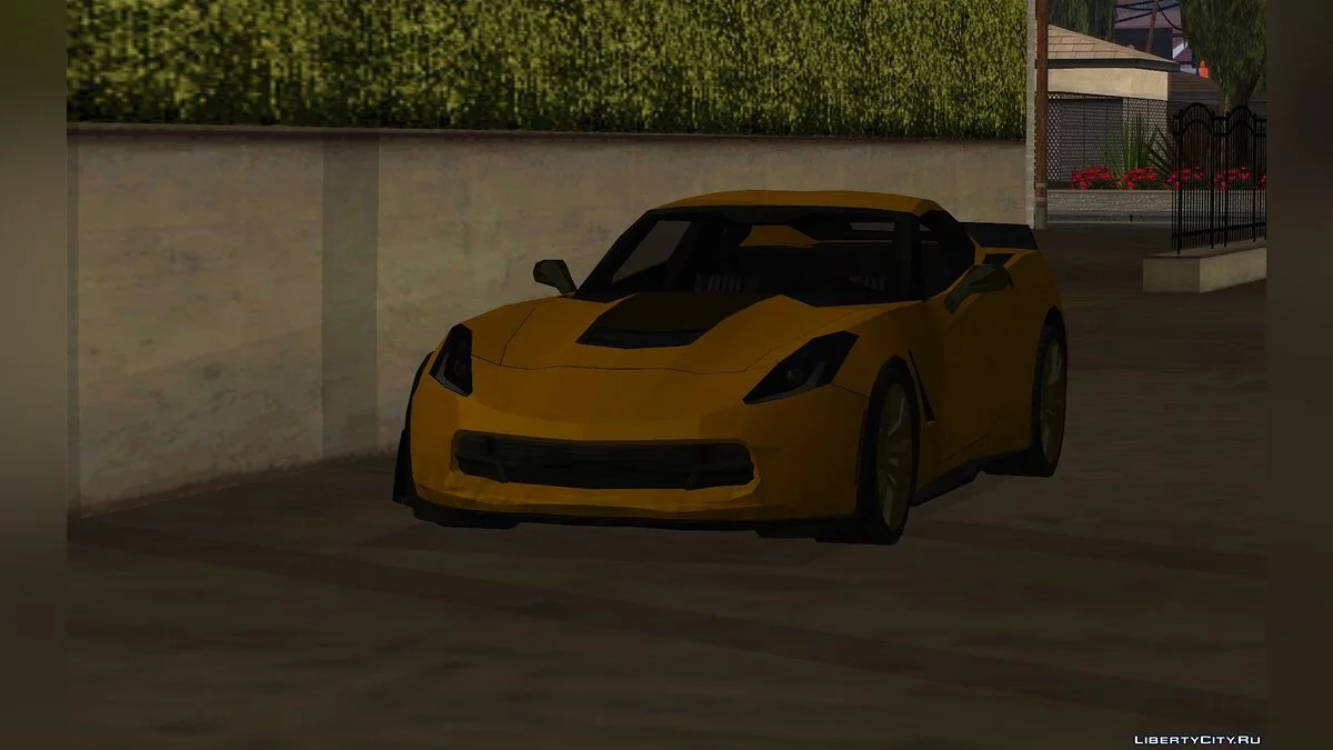 &#x27;15 Corvette C7 Z06 [SA Style] / GTA San Andreas