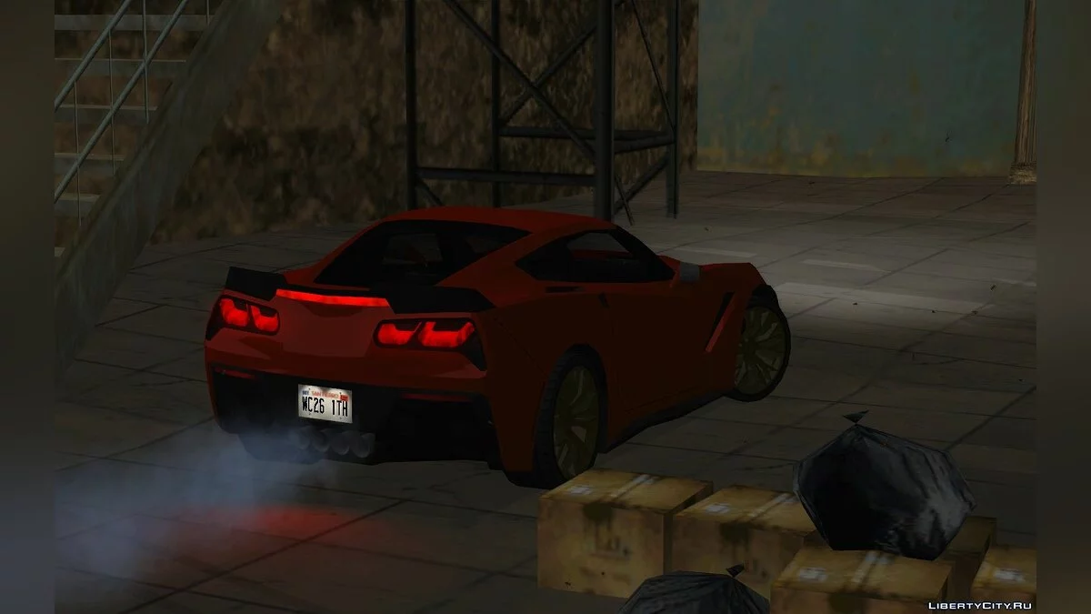 &#x27;15 Corvette C7 Z06 [SA Style] / GTA San Andreas