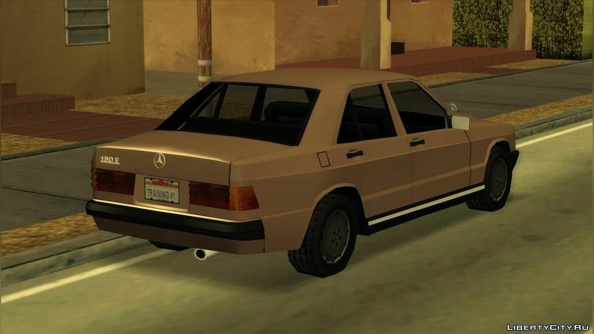 1987 Mercedes-Benz 190E 2.3 US SA Style Remake / GTA San Andreas