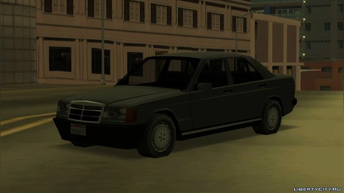 1987 Mercedes-Benz 190E 2.3 US SA Style Remake / GTA San Andreas