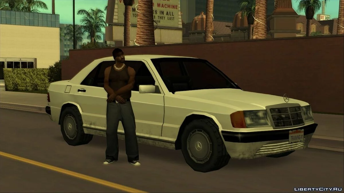 1987 Mercedes-Benz 190E 2.3 US SA Style Remake / GTA San Andreas