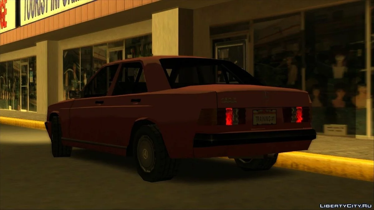 1987 Mercedes-Benz 190E 2.3 US SA Style Remake / GTA San Andreas