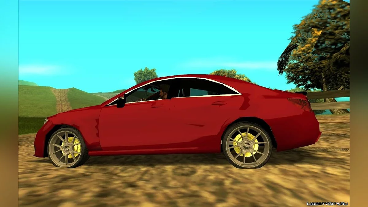 Mercedes CLS63 (Lowpoly) / GTA San Andreas
