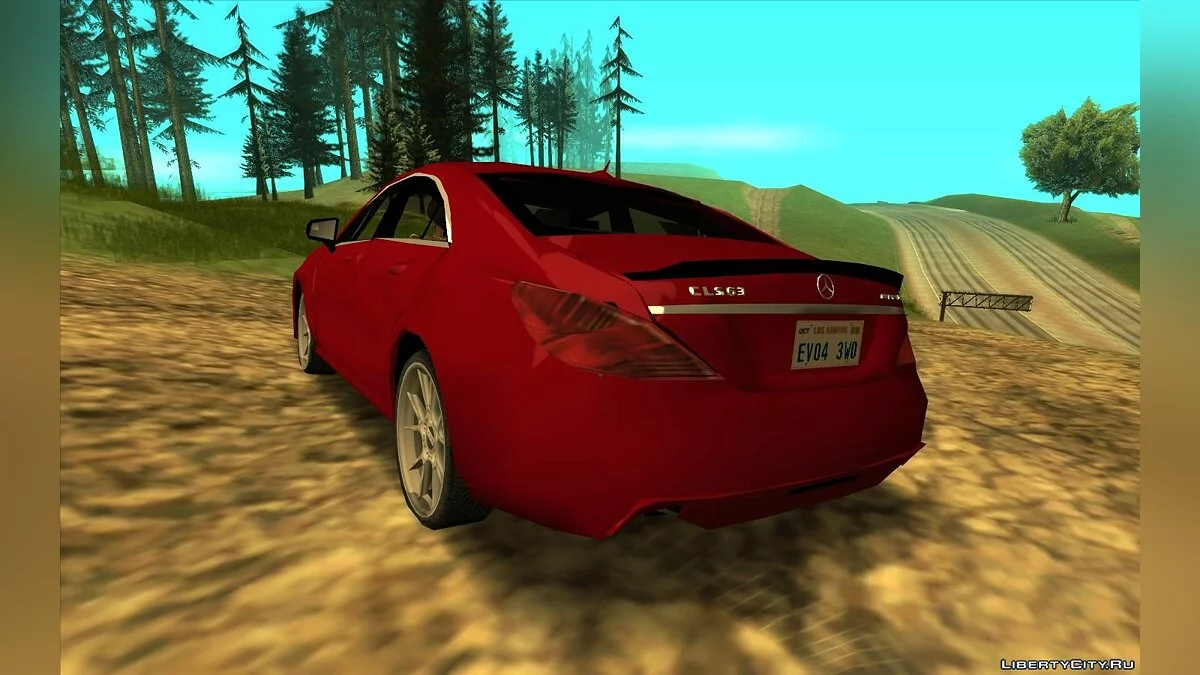 Mercedes CLS63 (Lowpoly) / GTA San Andreas