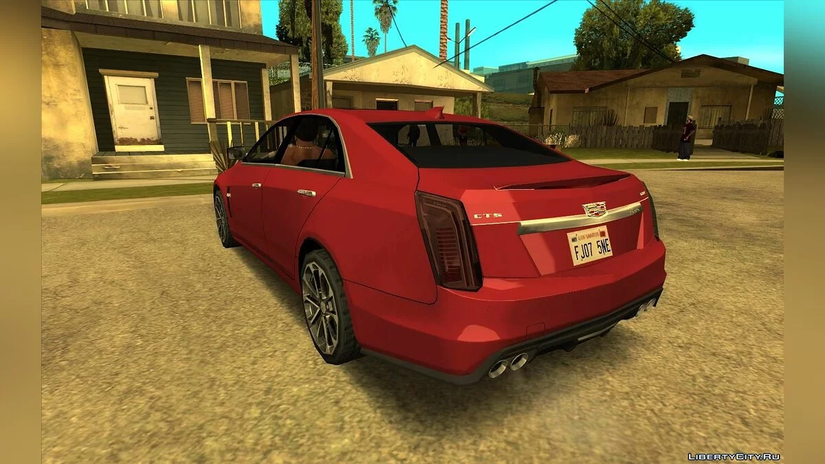 2018 Cadillac CTS-V Lowpoly / GTA San Andreas
