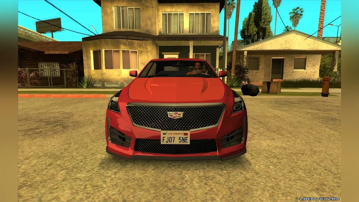 2018 Cadillac CTS-V Lowpoly / GTA San Andreas