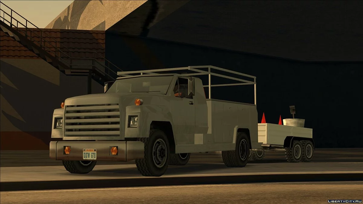 Brute Utility Truck [SA | Edit] / GTA San Andreas
