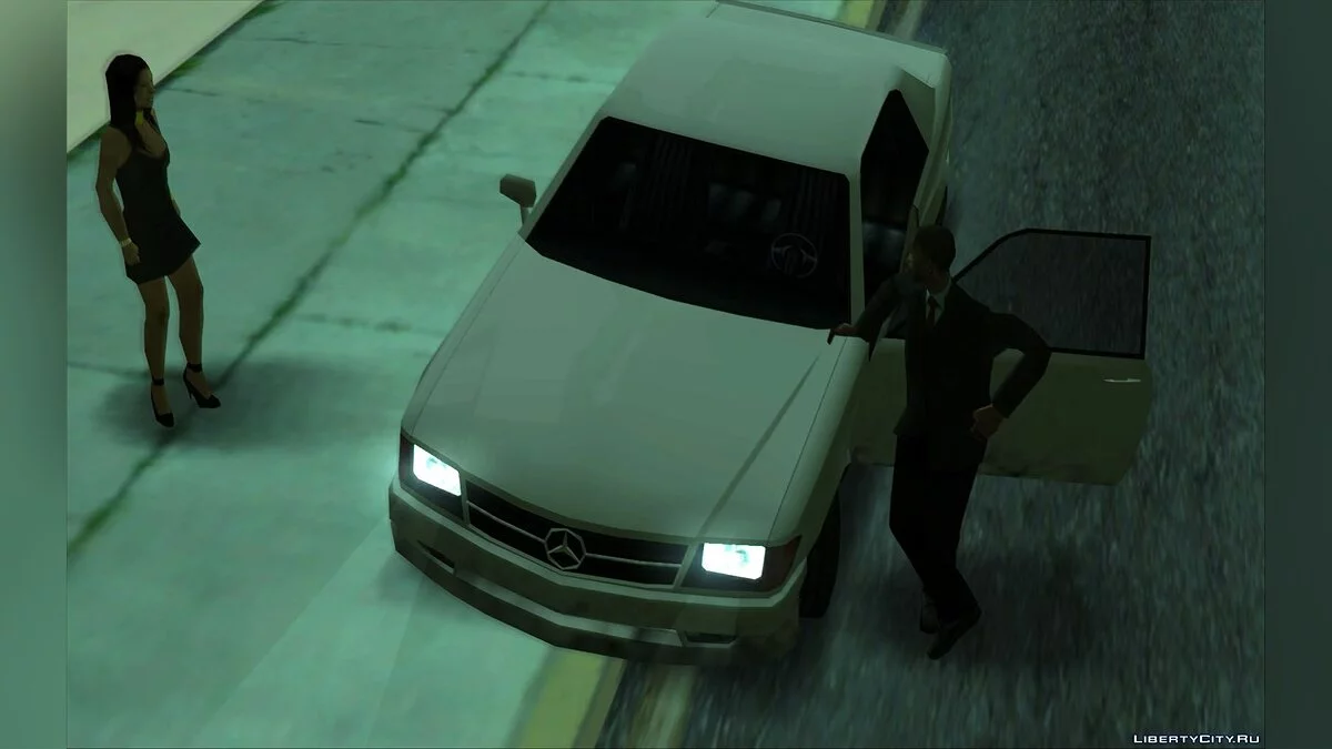 '91 Mercedes 560 SEC AMG [SA Style] / GTA San Andreas