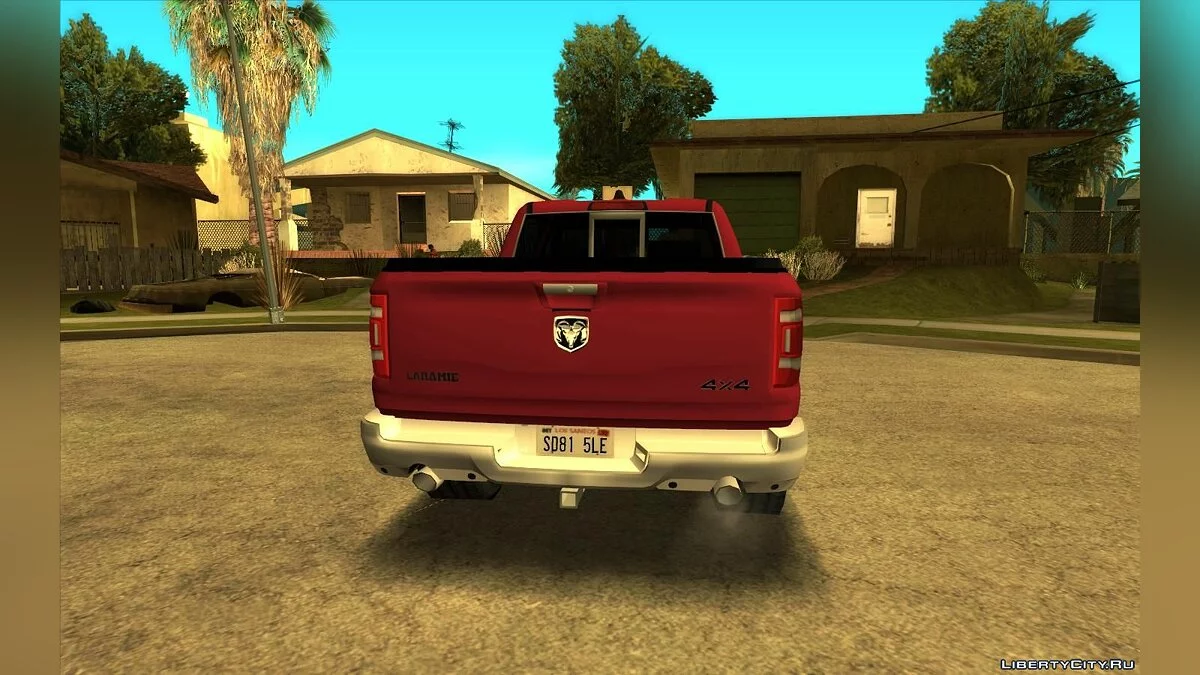 Dodge Ram 1500 Laramie Lowpoly / GTA San Andreas