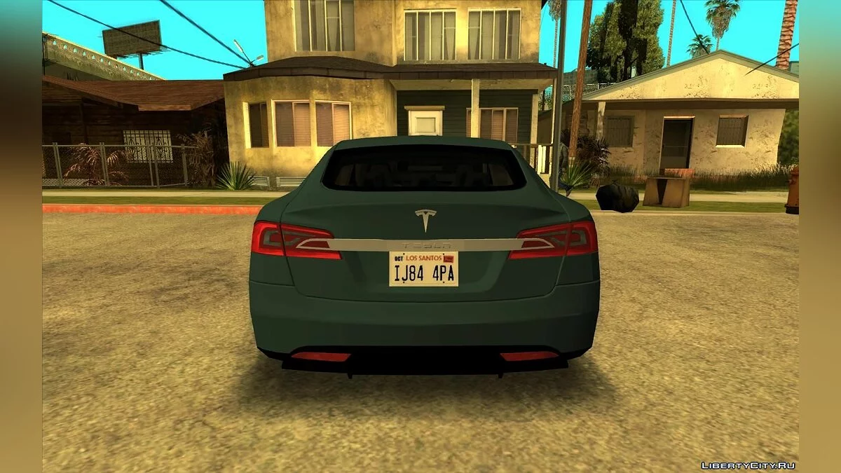 Tesla Model S Lowpoly / GTA San Andreas