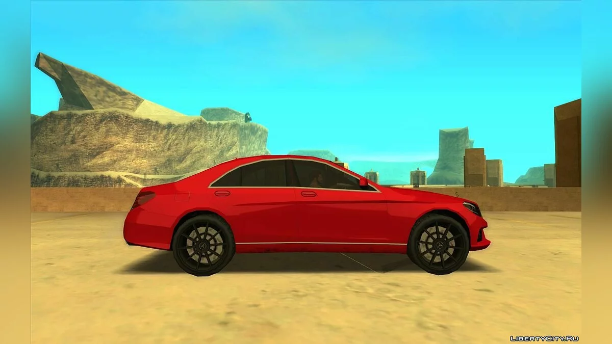 2014 Mercedes-Benz S Class AMG Lowpoly / GTA San Andreas